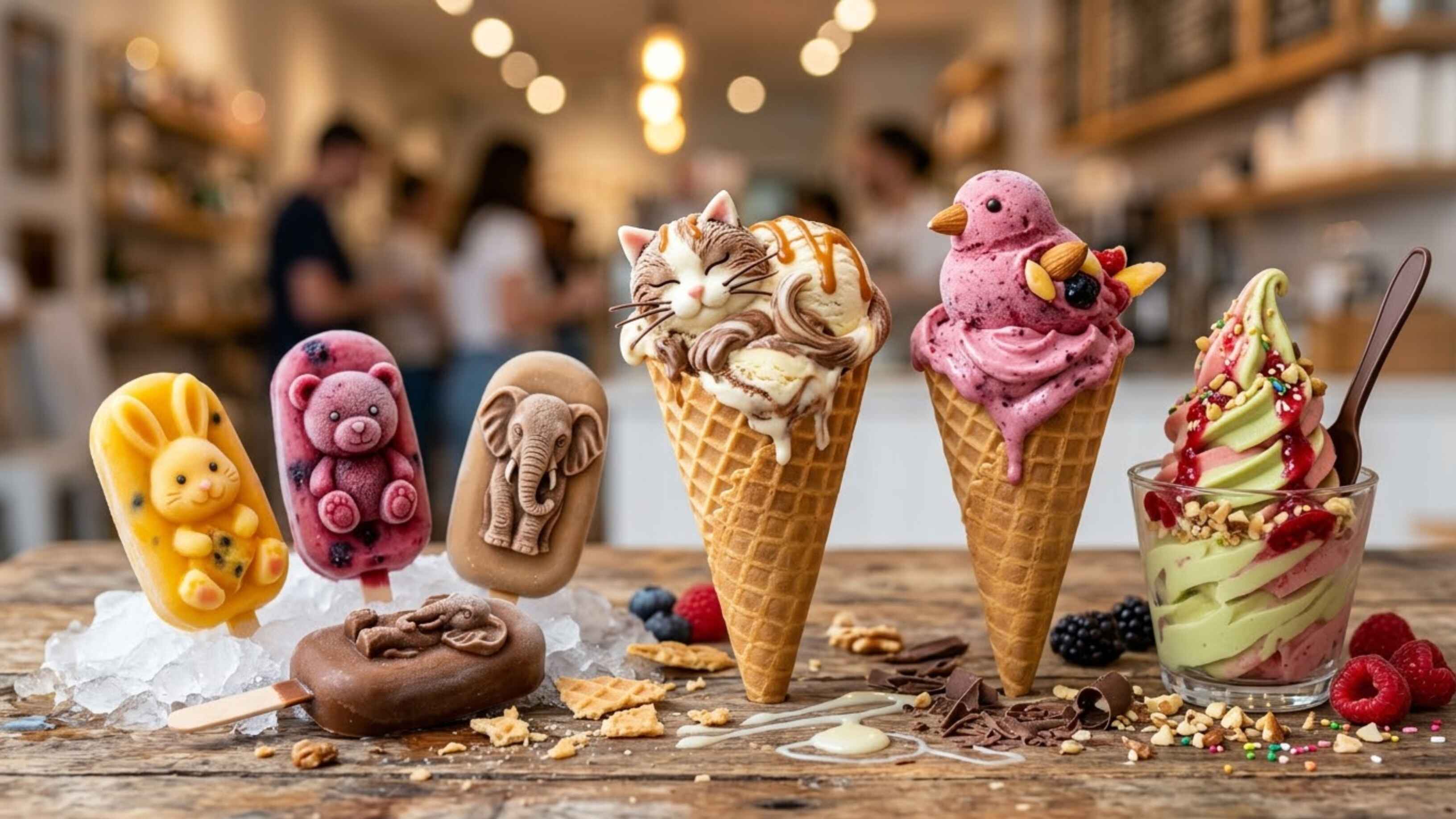 🍦🐾 The Hidden Animals Inside Ice Cream — Arifsidd 😉