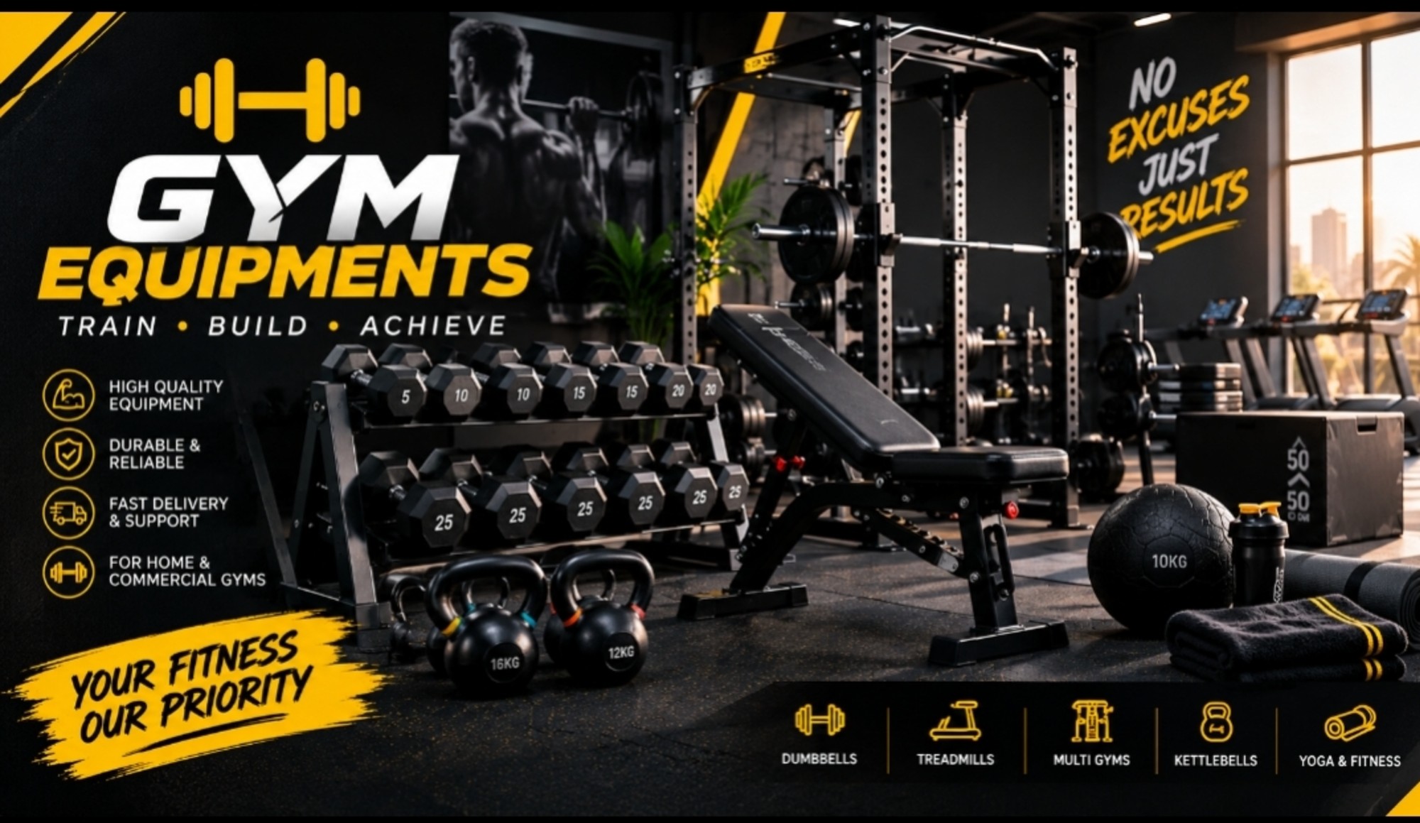 Gym Equipments 