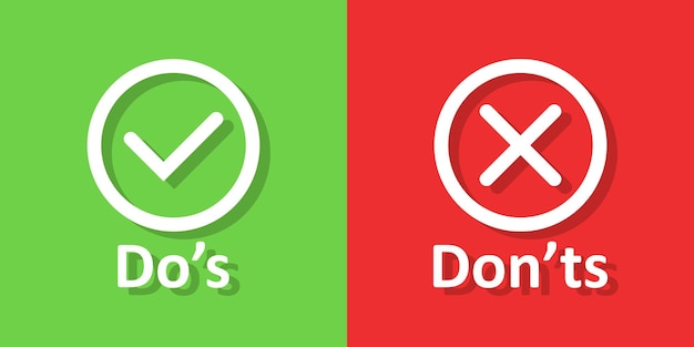 HICH: DO and DONT