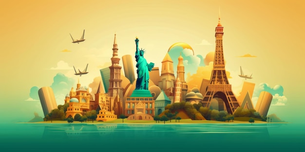World Landmarks and History 