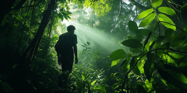 Who is hiding in the jungle?