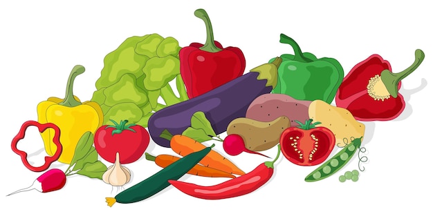  Vegetables  Items 