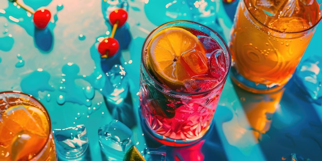 COLOURFUL DRINKS