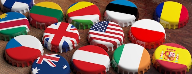 Country flags