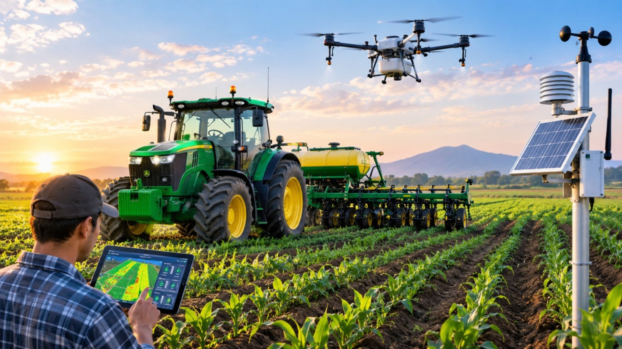 Modern Agricultural Equipment 
