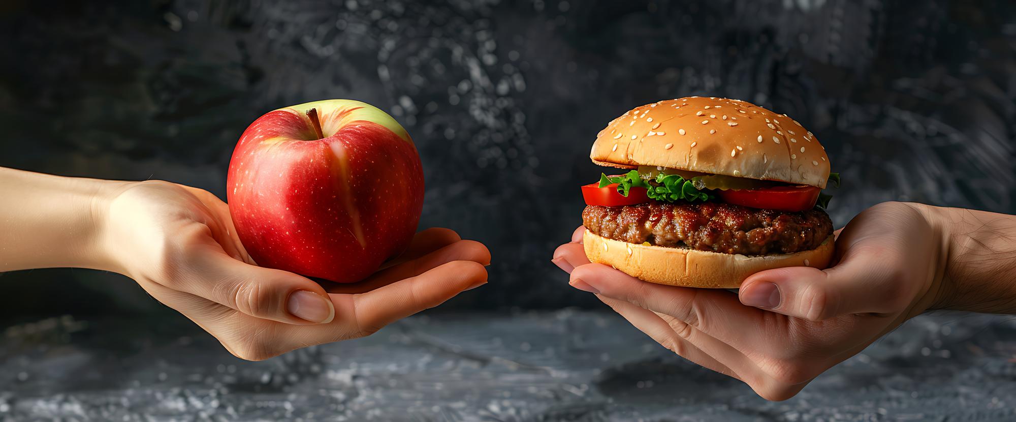 The Clean Eating vs Junk Food Battle 🥗🍔