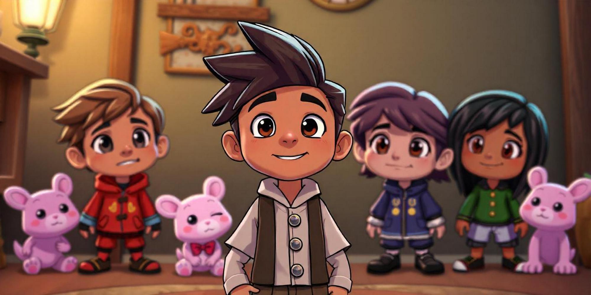 Cartoon heroes
