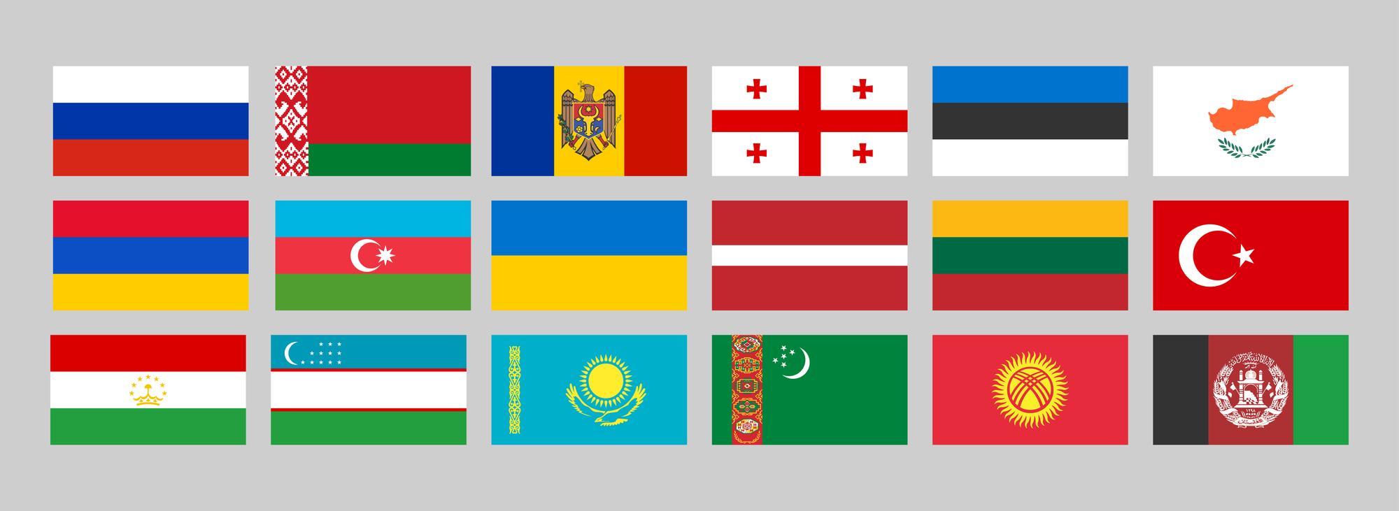 Country's  flags 