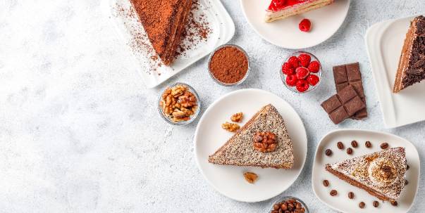 Cakes, pastry, desserts