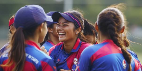 Nepal 🇳🇵women cricket