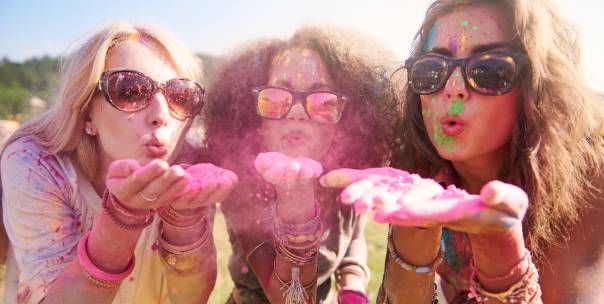 Holi festival 🥮