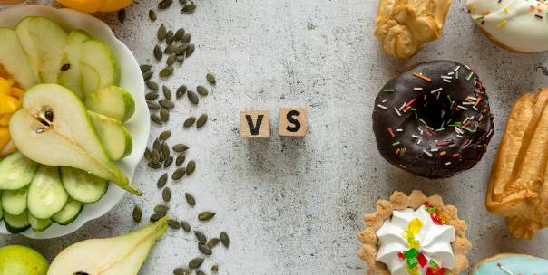 Healthy Food vs Junk Food 