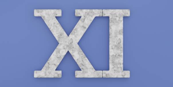Roman number from 1 to 15