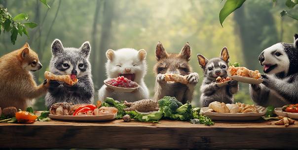Animals and their food ( Pt.3 )