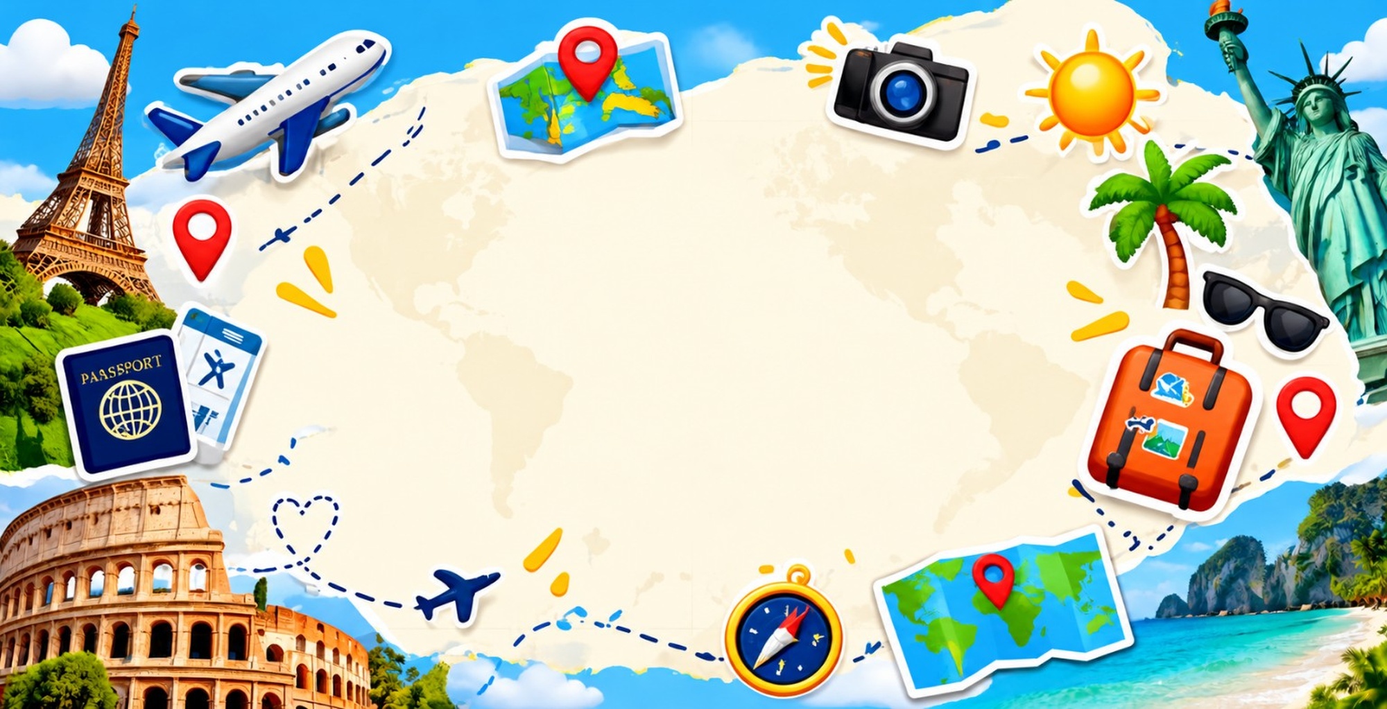 Name the Travel and Places Emoji Challenge 