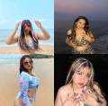HICH:Which beach dress do you like?
 #girl