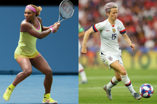 HICH:Would you rather have a tennis lesson from Serena Williams or a soccer lesson from Meghan Rapinoe?