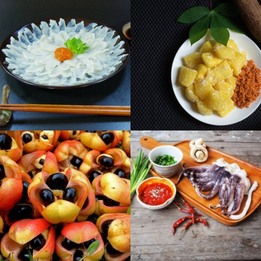 HICH:Choice a dangerous dish that you would like to try