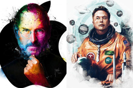 HICH:Would you rather work for Steve Jobs or Ellon Musk?