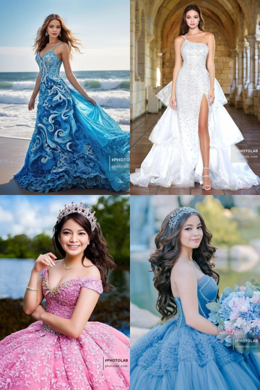 HICH:POV: I'm going to celebrate my birthday,these gowns are what I choose to wear.I can't choose which one is the best gown for my birthday.Help me choose