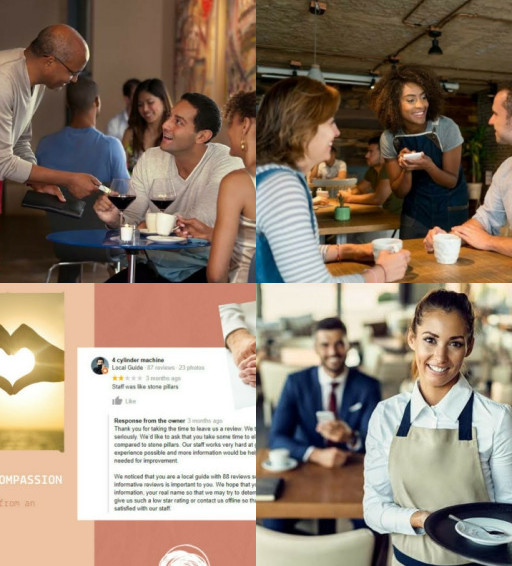 HICH:How do you show your gratitude in a job well done service of a staff/worker in assisting your needs and wants in an industry?