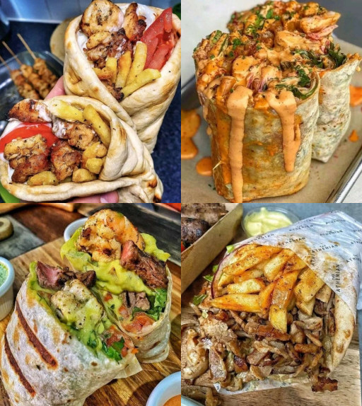 HICH:Tasty wraps or schwarmas...choose your favorite ❓
