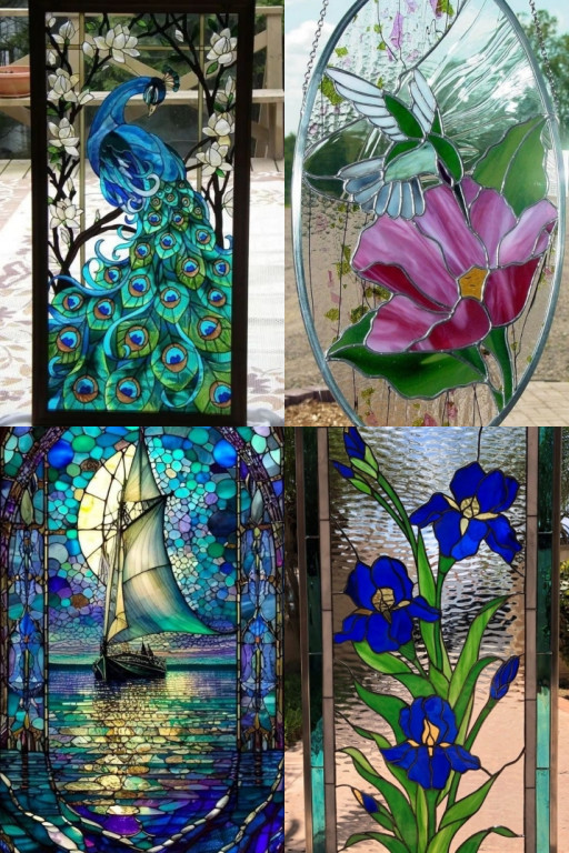 HICH:Stained glass panels