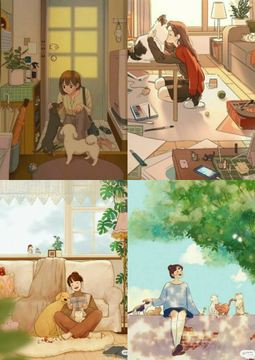 HICH:Pets are our best friends😊💚
For you, which one are you feeling having a pet at home?