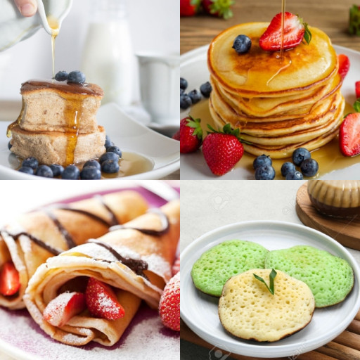 HICH:Choice your favorite type of pancakes