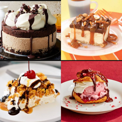 HICH:Which of thee ice-cream desserts do you like😋❓