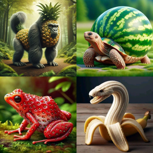 HICH:Which fruitanimal you want to eat?🤭
