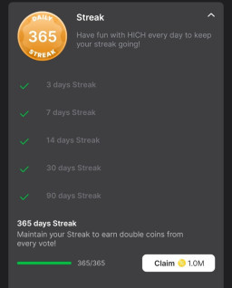HICH:Thank you to those who I have been with/met here at hich during my 1 year here, I hope you too can achieve this kind of thing  #SOLID #HICHER 🤜🙏🤛