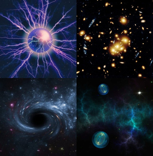 HICH:Astronomers estimate that Dark Matter makes up about 27% of the universe. For you, what could this substance be composed of?