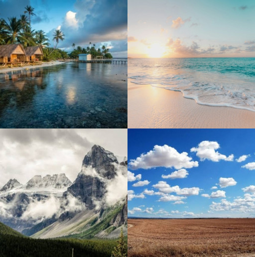 HICH:what a view that impress with the beauty of earth?