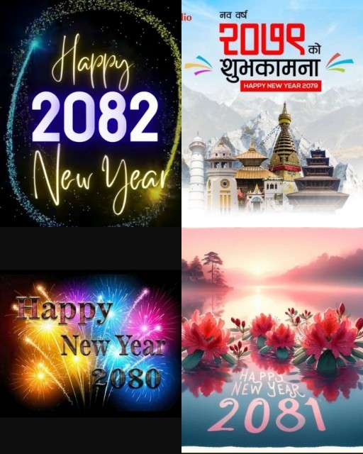 HICH:Wish you an enticing a Cheerful New Year ☘️
Which new year is today