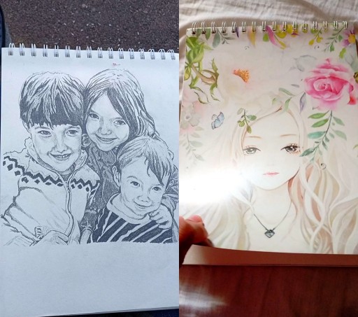 HICH:Art made by me,☺️ Which one do you prefer?