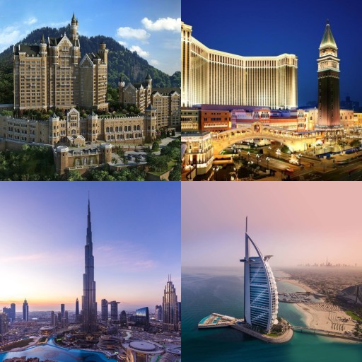 HICH:which is the only hotel has 7 stars in the world ? rate the post 4 Stars plz and follow i'll flw back❤️❤️💕💕