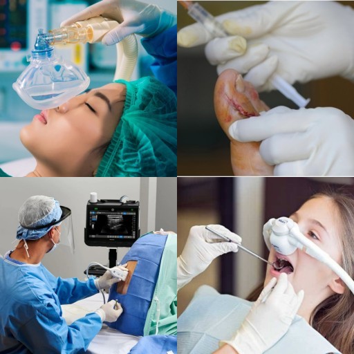 HICH:Which of these anesthetic procedures have you gone through?
#anesthesia