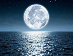 HICH:What type of light does the moon reflect?