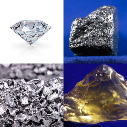 HICH:Top 4 Hardest Materials on the Earth | comment which one is hardest material #hich #sva2z @hich @remo