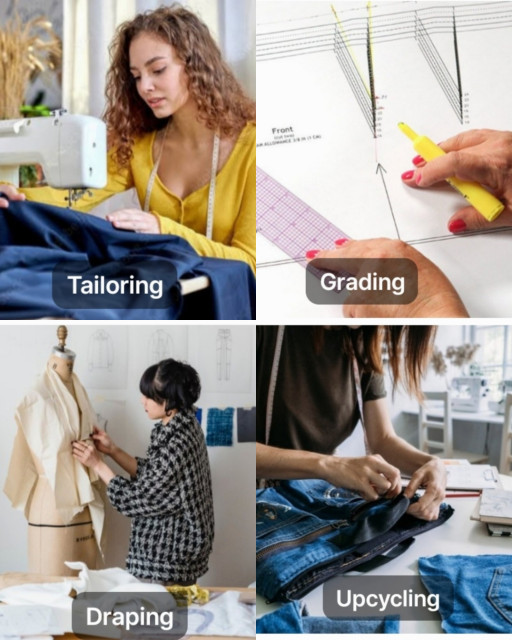 HICH:In fashion design, what is the practice of reusing old clothing or fabrics to create new garments called?💯
