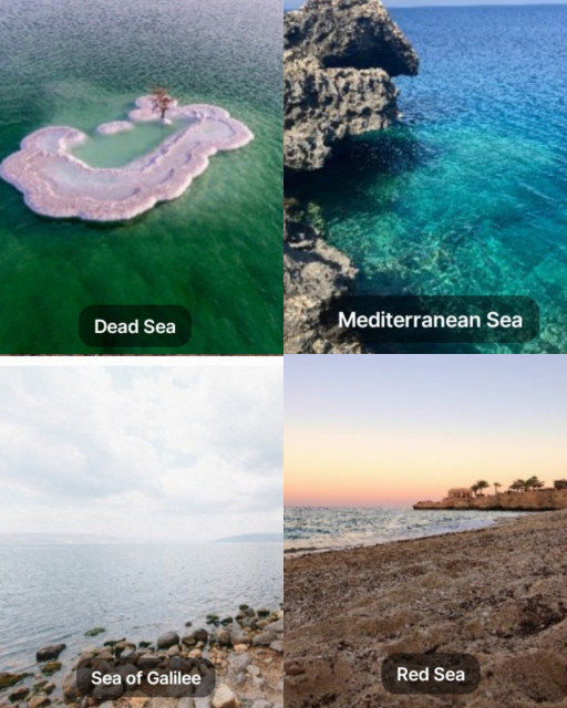 HICH:What is the name of the salty lake located between Israel and Jordan?☺️