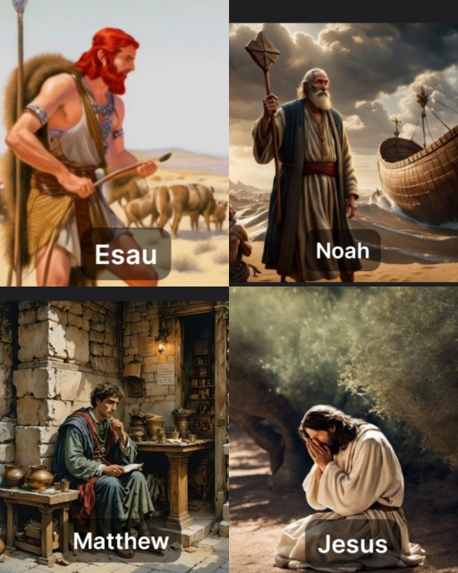 HICH:Quiz: Who was the tax collector among these four? 🍀