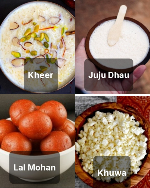HICH:Which sweet is commonly served in leaf bowls during cultural events in Nepal?🤔💯