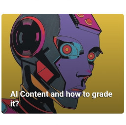 HICH:Be aware Moderators! What is your general grading for AI contents? 
⏩Source⏩ HICHEE'S CORNER: Guides and resources for Moderators
#PrioritizeOriginal