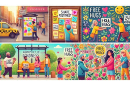 HICH:What’s the wildest way you’ve shared positivity?
