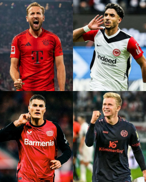 HICH:Bundesliga's goal machine of this season!
Who is the best goalscorer? ⚽