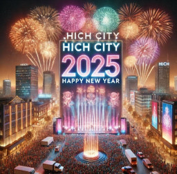 HICH:Welcome to HICH City 🕛2️⃣0️⃣2️⃣5️⃣🕛
Happy New Year to everyone 🌎🌍🌏🥳🥳🎉🎉🎊🎊🥂🥂🍾🍾🎆🎇