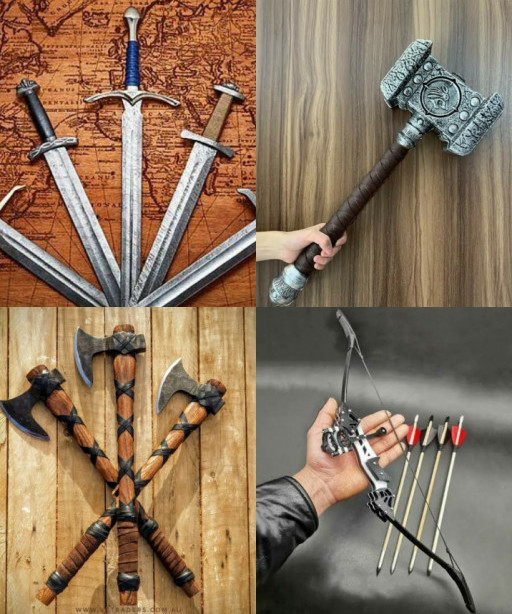 HICH:Which weapon would you choose if you were to go to a battle?