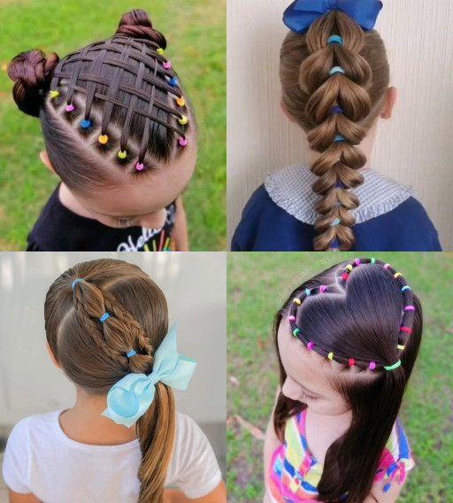 HICH:Elegant Girls Hair Styles 👧💗✨️ What style should I choose for my girl ?